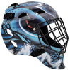 Seattle Kraken Unsigned Blue Franklin Full Size Goalie Mask Stock #201701
