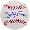Brad Miller Autographed Official MLB Baseball Cardinals, Mariners MCS Holo Stock #64951