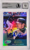 Ichiro Suzuki Autographed 2001 eTopps Rookie Card #100 Seattle Mariners Auto Grade Gem Mint 10 Beckett BAS #14129126