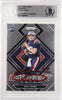 Mac Jones Autographed 2021 Panini Prizm Emergent Rookie Card #E-6 New England Patriots Beckett BAS #14860969