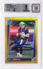 Mac Jones Autographed 2021 Donruss Gold Press Proof Premium Rookie Card #255 New England Patriots BGS 9 Auto Grade Gem Mint 10 Beckett BAS #15297655