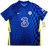 Chelsea F.C. Mason Mount Autographed Blue Nike Jersey Size XL in Silver Beckett BAS Stock #196484