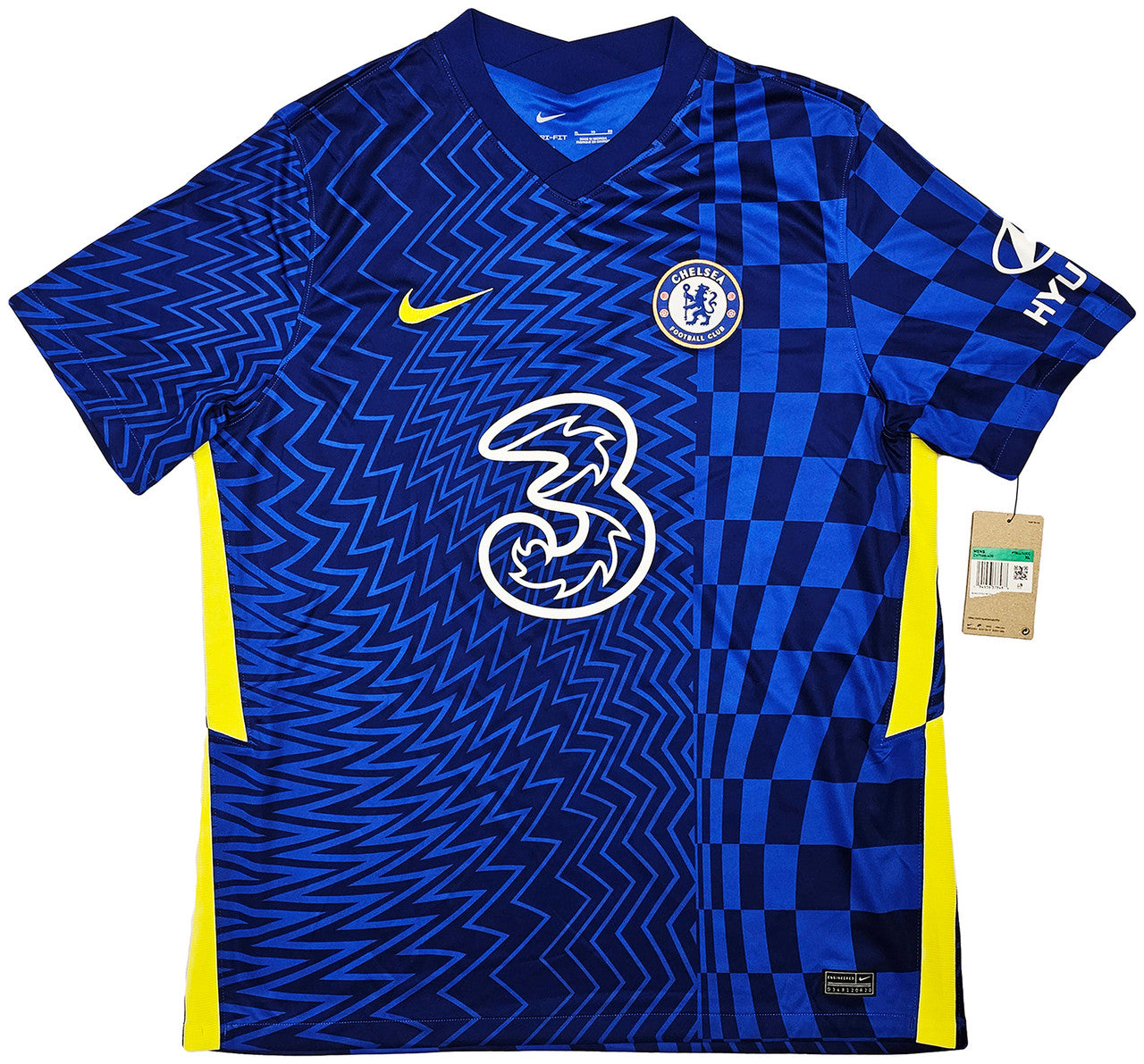 Chelsea F.C. Mason Mount Autographed Blue Nike Jersey Size XL in Black Beckett BAS Stock #196483
