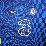 Chelsea F.C. Mason Mount Autographed Blue Nike Jersey Size XL in Gold Beckett BAS Stock #196482