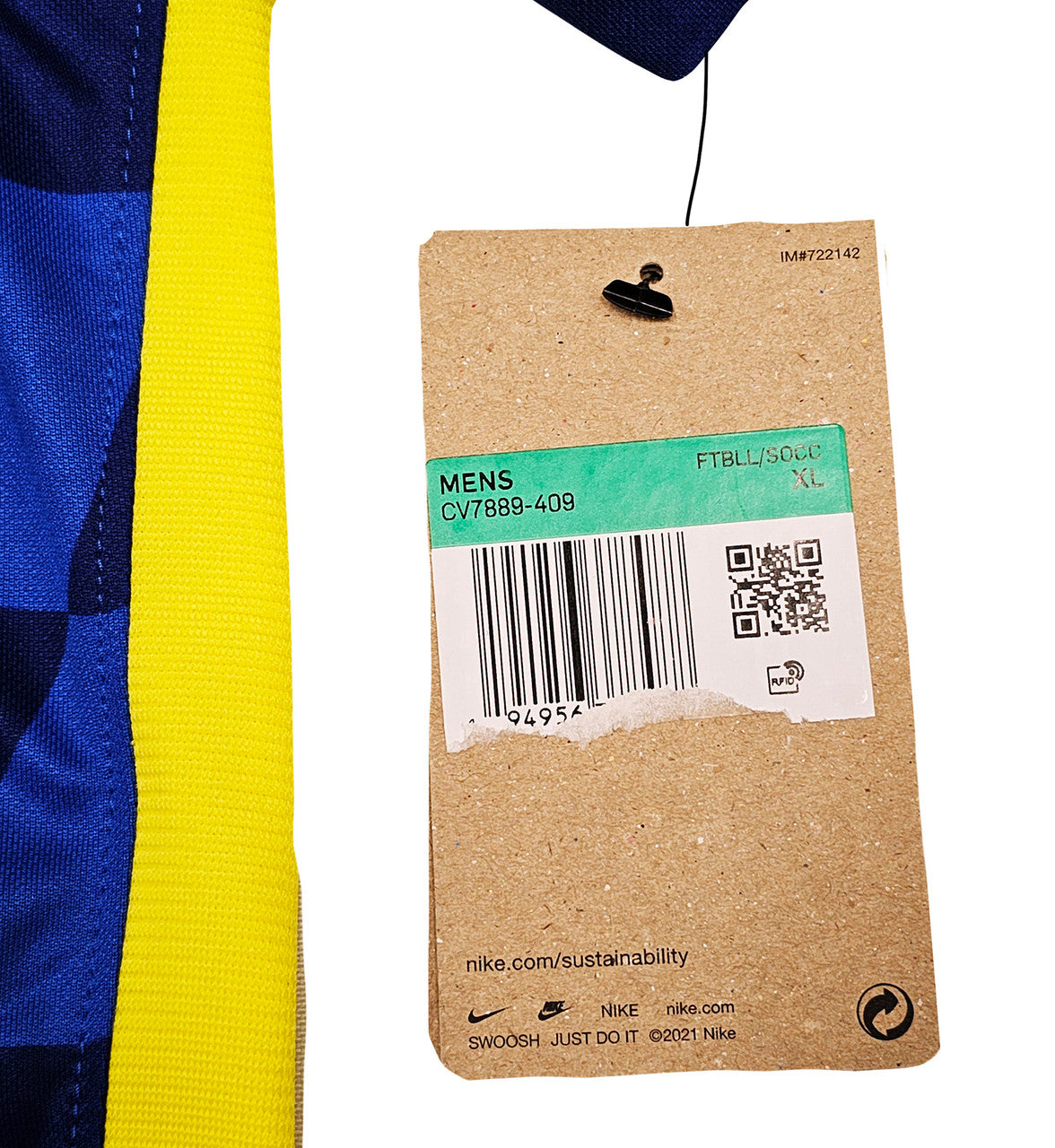 Chelsea F.C. Mason Mount Autographed Blue Nike Jersey Size XL in Gold Beckett BAS Stock #196482