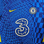 Chelsea F.C. Mason Mount Autographed Blue Nike Jersey Size M in Gold Beckett BAS Stock #196481