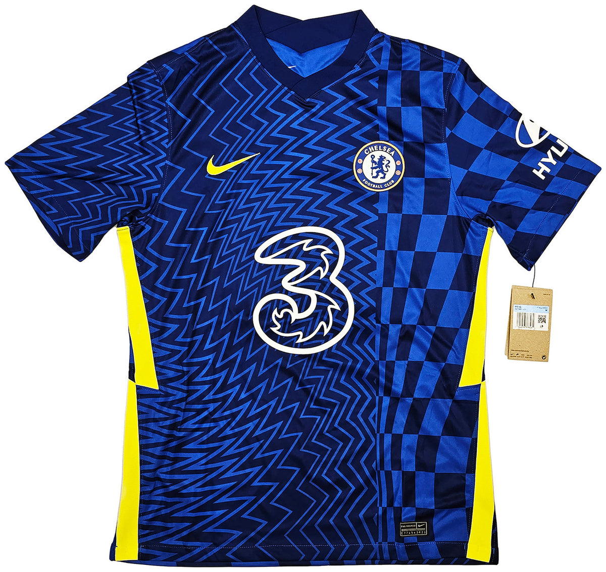 Chelsea F.C. Mason Mount Autographed Blue Nike Jersey Size M in Silver Beckett BAS Stock #196479