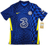 Chelsea F.C. Mason Mount Autographed Blue Nike Jersey Size M in Silver Beckett BAS Stock #196479