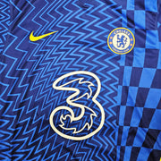 Chelsea F.C. Mason Mount Autographed Blue Nike Jersey Size M in Silver Beckett BAS Stock #196479