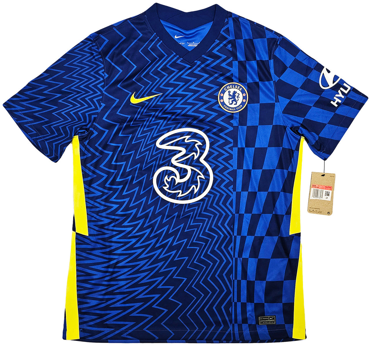 Chelsea F.C. Mason Mount Autographed Blue Nike Jersey Size L in Gold Beckett BAS Stock #196475