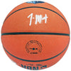 Ja Morant Autographed Composite Leather Memphis Grizzlies Logo Basketball Beckett BAS QR Stock #218618