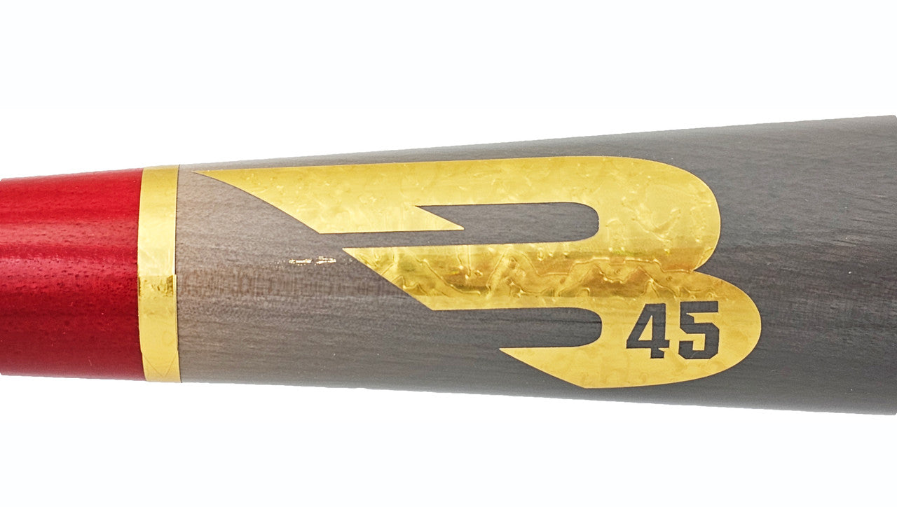 Elly De La Cruz Autographed Gray B45 Player Model Bat Cincinnati Reds Beckett BAS Witness Stock #218706