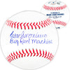 Cesar Geronimo Autographed Official MLB Baseball Cincinnati Reds "Big Red Machine" Beckett BAS Witness Stock #210133