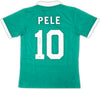 New York Cosmos Pele Autographed Green Jersey Beckett BAS Stock #194363
