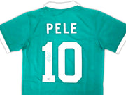 New York Cosmos Pele Autographed Green Jersey Beckett BAS Stock #194363
