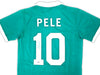 New York Cosmos Pele Autographed Green Jersey Beckett BAS Stock #194363