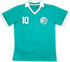 New York Cosmos Pele Autographed Green Jersey Beckett BAS Stock #194363