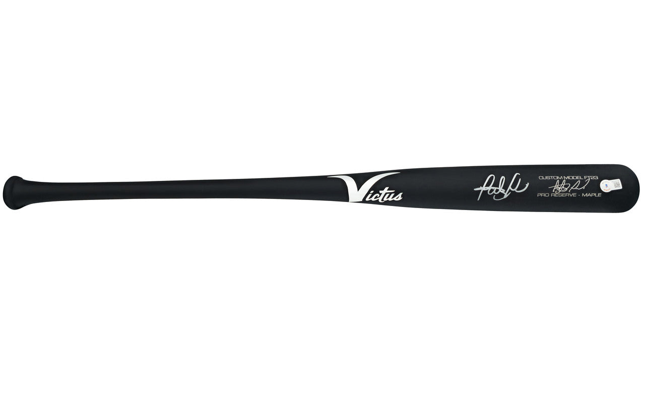 Fernando Tatis Jr. Autographed Matte Black Victus Game Model Baseball Bat San Diego Padres Beckett BAS QR Stock #201950