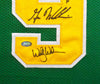 1978-79 NBA Champions Seattle Supersonics Multi Signed Autographed Framed Green Jersey With 9 Signatures Including Lenny Wilkens, Fred Brown & Gus Williams MCS Holo Stock #233872