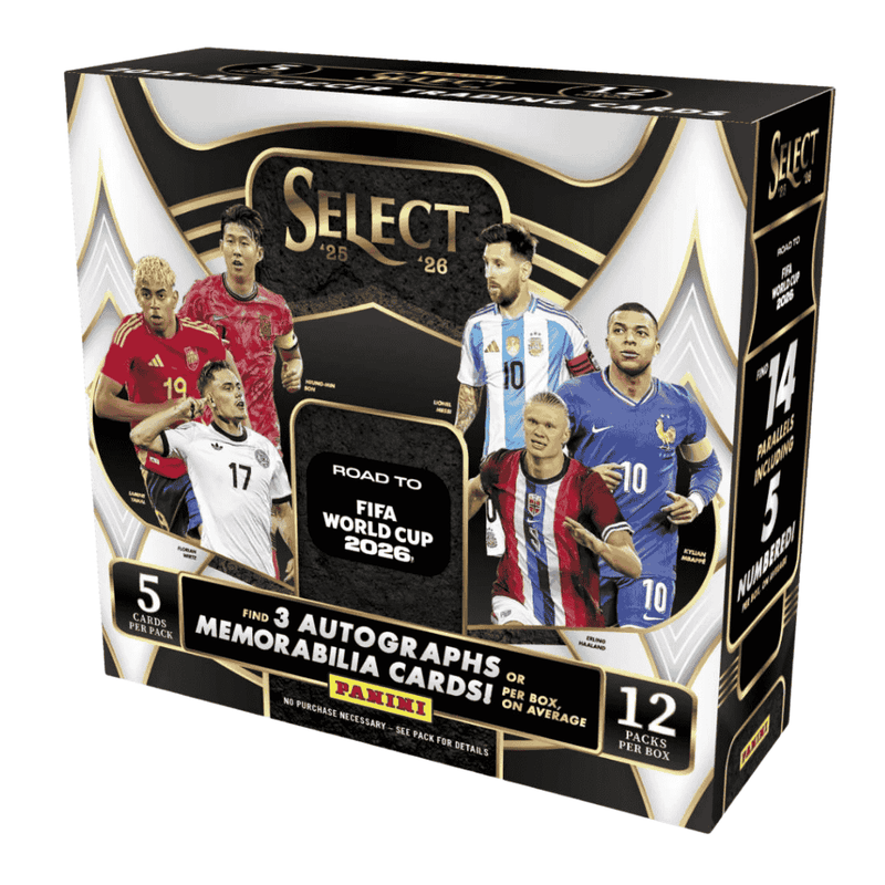 2025-26 Panini Select Road to FIFA World Cup Soccer Hobby Box