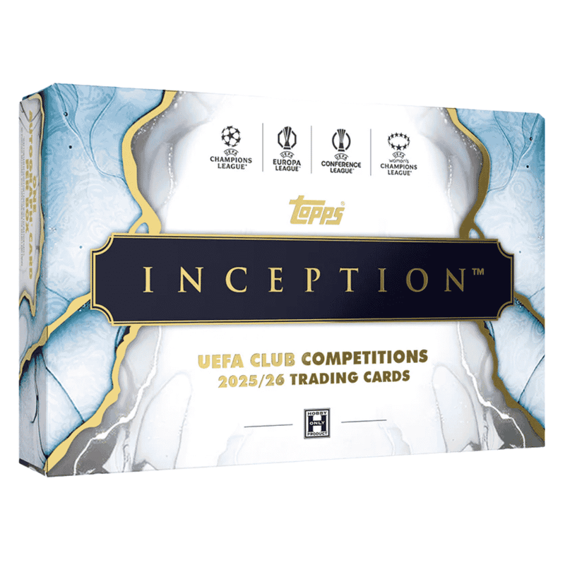 2025-26 Topps Inception UEFA Club Competitions Soccer Hobby Box
