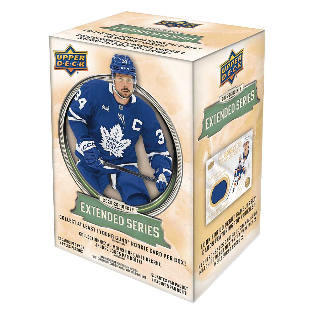 2025-26 Upper Deck Extended Series Hockey Blaster Box