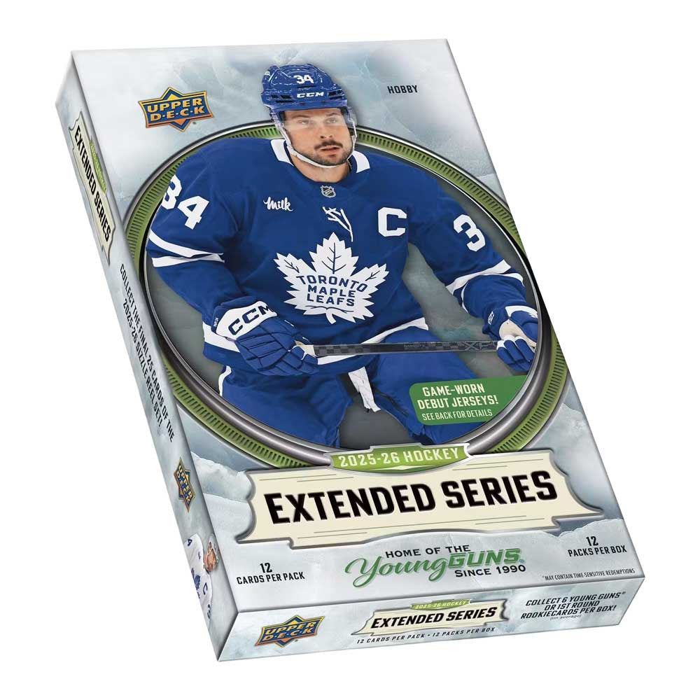 2025-26 Upper Deck Extended Series Hockey Hobby Box
