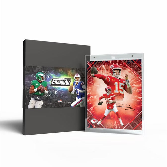 2025 Under Wraps Emanate NFL Autographed Collectible Photo Mystery Box