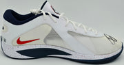 Giannis Antetokounmpo Autographed 2021 Player Exclusive (PE) Promo Black Nike Zoom Freak 2 NRG Shoes Bucks Size 17 Beckett BAS Witness Stock #252607