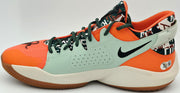 Giannis Antetokounmpo Autographed 2023 Player Exclusive (PE) Promo Nike Immortality 3 Shoes Bucks Size 17 (No Box) Beckett BAS Witness #3W396614 & #3W396615