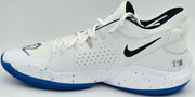 Giannis Antetokounmpo Autographed 2022 Player Exclusive (PE) Promo Michigan State Green Nike Zoom Freak 4 NCAA Shoes Size 16 (With Box) Beckett BAS Witness #3W396698 & #3W396699