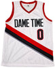 Portland Trail Blazers Damian Lillard Autographed White Jersey Beckett BAS Stock #195902