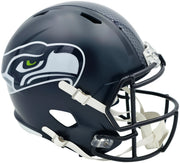 Unsigned Seattle Seahawks Super Bowl LX Champions Logo Full Size Speed Replica Helmet Stock #260092