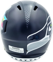 Unsigned Seattle Seahawks Super Bowl LX Champions Logo Full Size Speed Replica Helmet Stock #260092