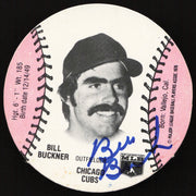 Bill Buckner Autographed 1978 MSA Wiffle Discs Card Chicago Cubs SKU #258789