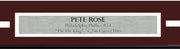 Pete Rose Autographed Framed 16x20 Photo Cincinnati Reds PR Holo Stock #256679