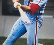 Pete Rose Autographed Framed 16x20 Photo Cincinnati Reds PR Holo Stock #256679