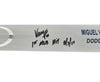 Miguel Vargas Autographed Gray Rawlings Game Model Bat Dodgers, White Sox "1st MLB Hit" Beckett BAS Witness Stock #209049