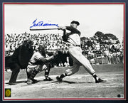 Ted Williams Autographed Framed 16x20 Photo Boston Red Sox Beckett BAS Stock #265815
