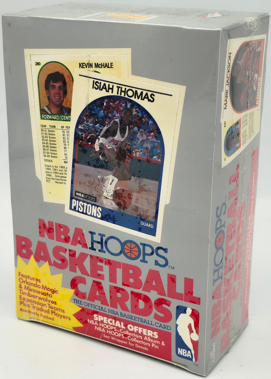 1989-90 NBA Hoops Series 2 Update Basketball Box