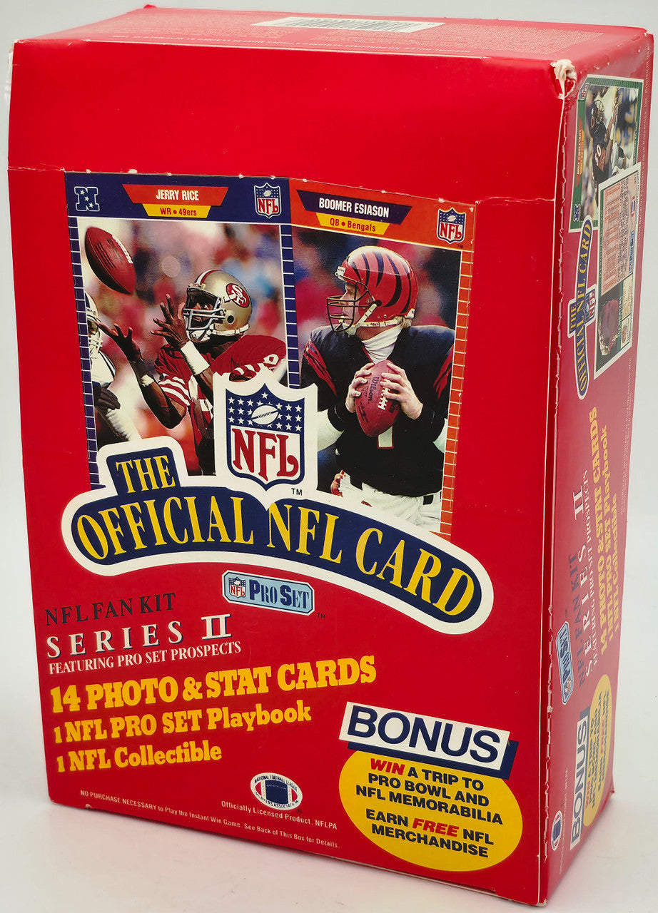 1989 Pro Set Series 2 Football Box