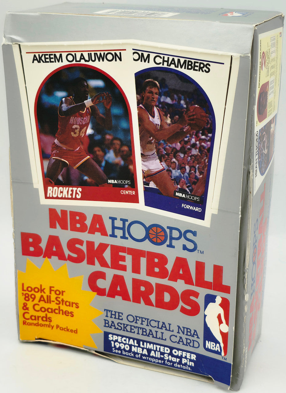 1989-90 NBA Hoops Series 1 Basketball Box