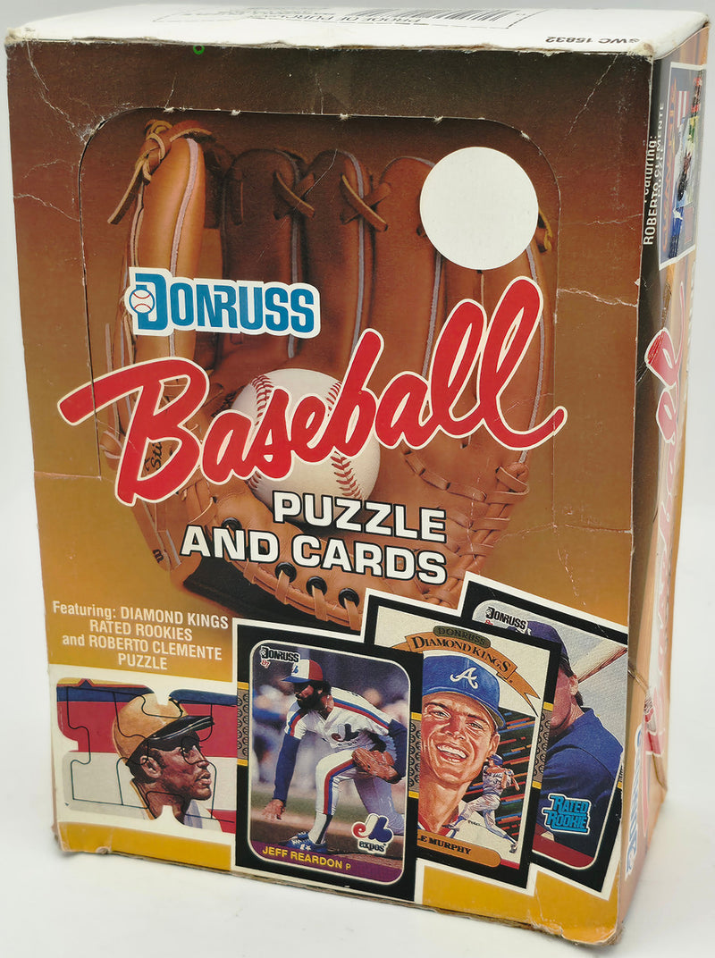 1987 Donruss Baseball Wax Box