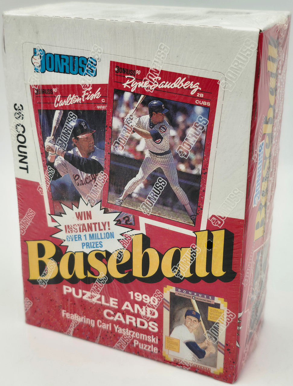 1990 Donruss Baseball Wax Box