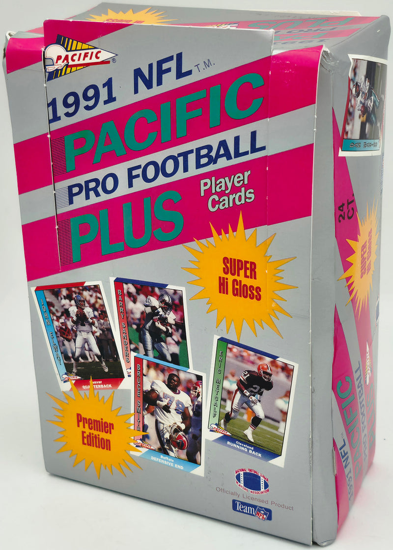 1991 Pacific Plus Series 1 Football Jumbo Box