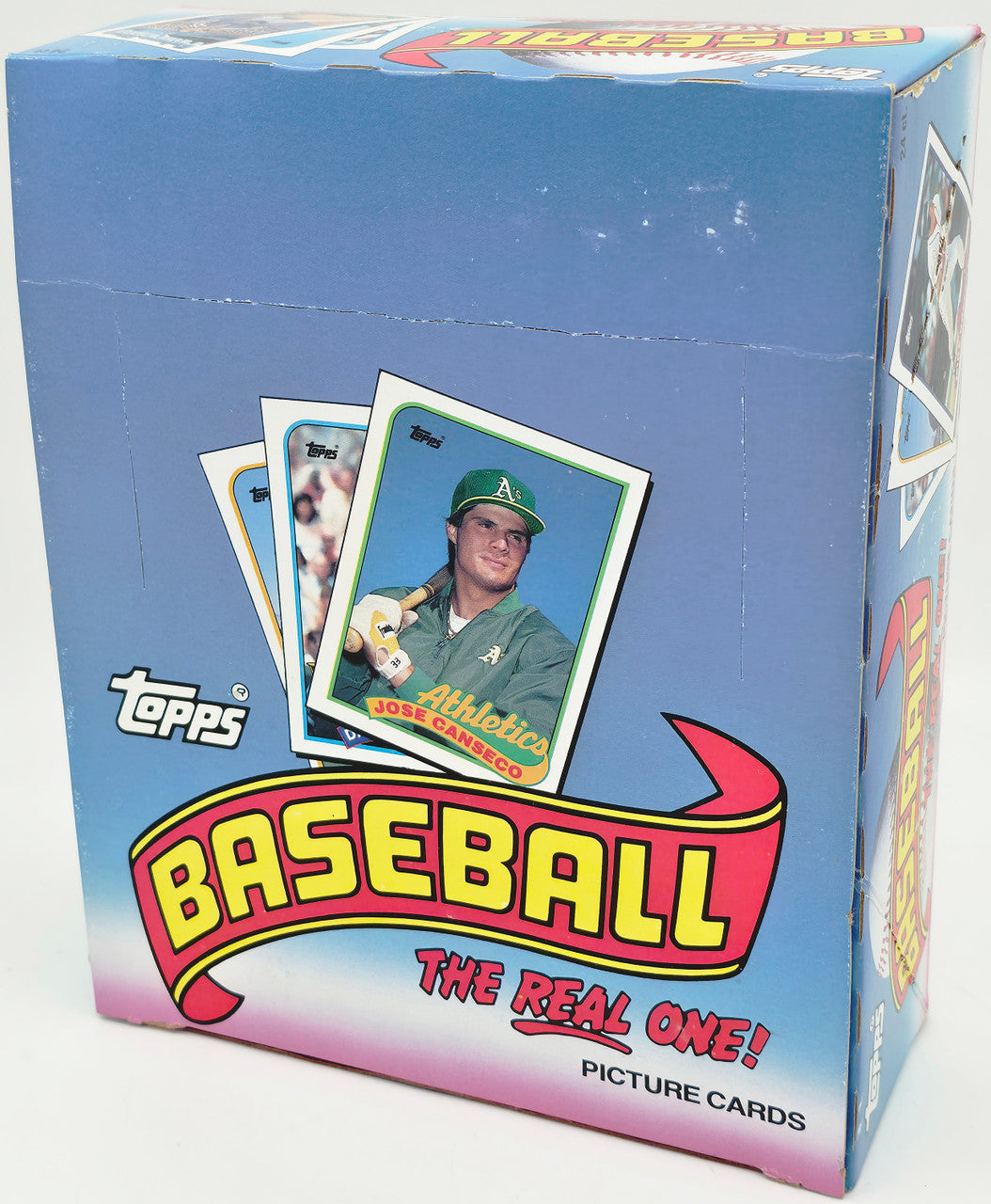 1989 Topps Baseball 24ct Rack Pack Box