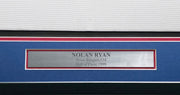 Texas Rangers Nolan Ryan Autographed Framed White Nike Jersey PSA/DNA Stock #267807