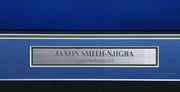Seattle Seahawks Jaxon Smith-Njigba Autographed Framed Blue Jersey Beckett BAS QR Stock #267809