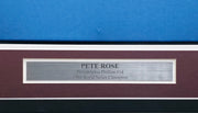 Philadelphia Phillies Pete Rose Autographed Framed Baby Blue Jersey "1980 WS Champs" Beckett BAS Stock #267808