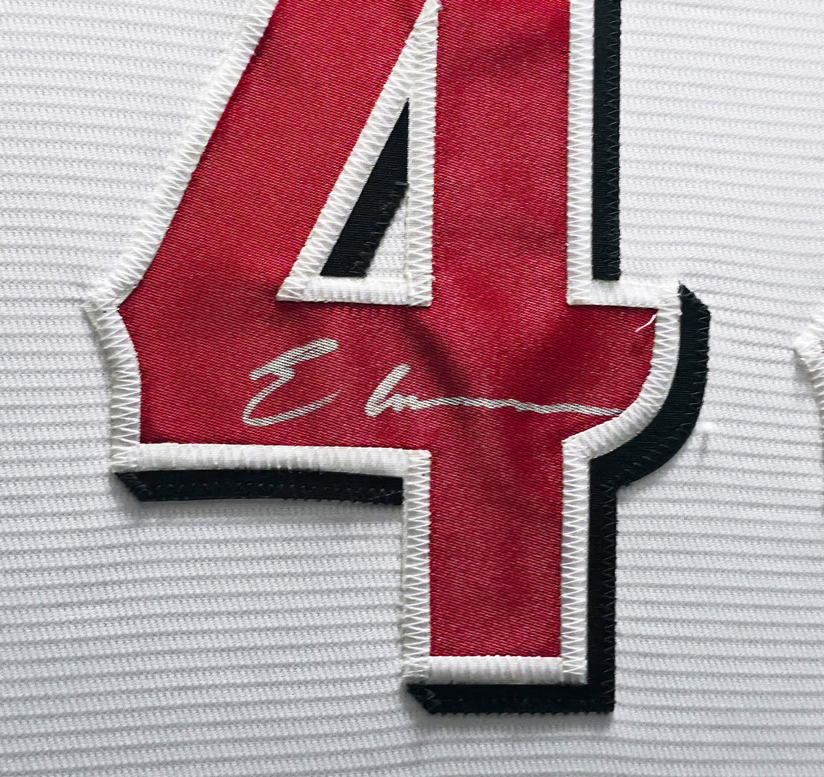Cincinnati Reds Elly De La Cruz Autographed Framed White Nike Jersey Beckett BAS QR Stock #267810